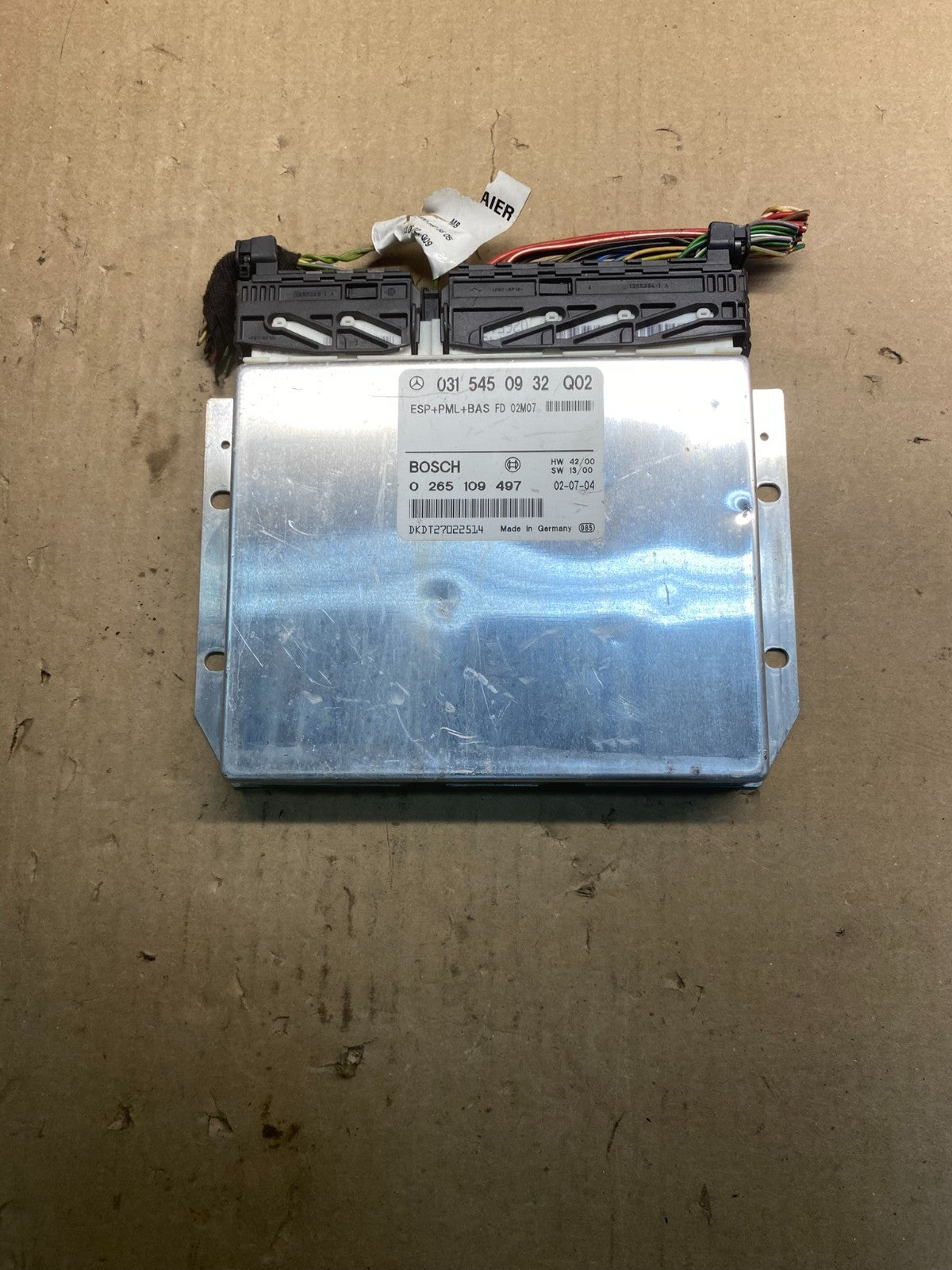 2000 - 2006 Mercedes CL500 S320 S430ABS ESP Control Module Unit OEM ac0665 DG0