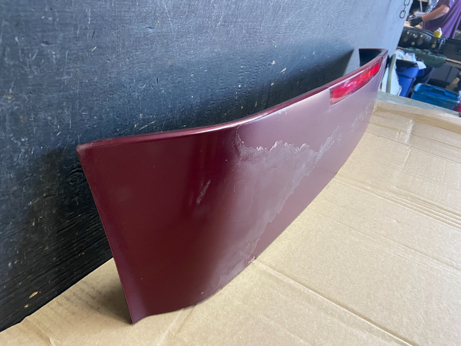 2005 to 2011 Hyundai Accent Trunk Lid Hatch 3rd Brake Light Spoiler o1090 PS2
