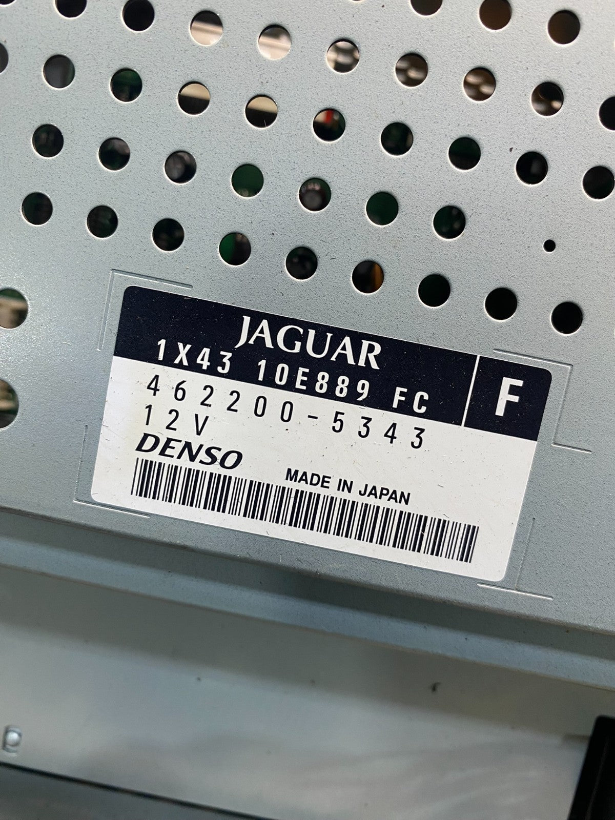 2002-2008 Jaguar X-Type Climate Control Control Screen Display Radio AI4846 DW6