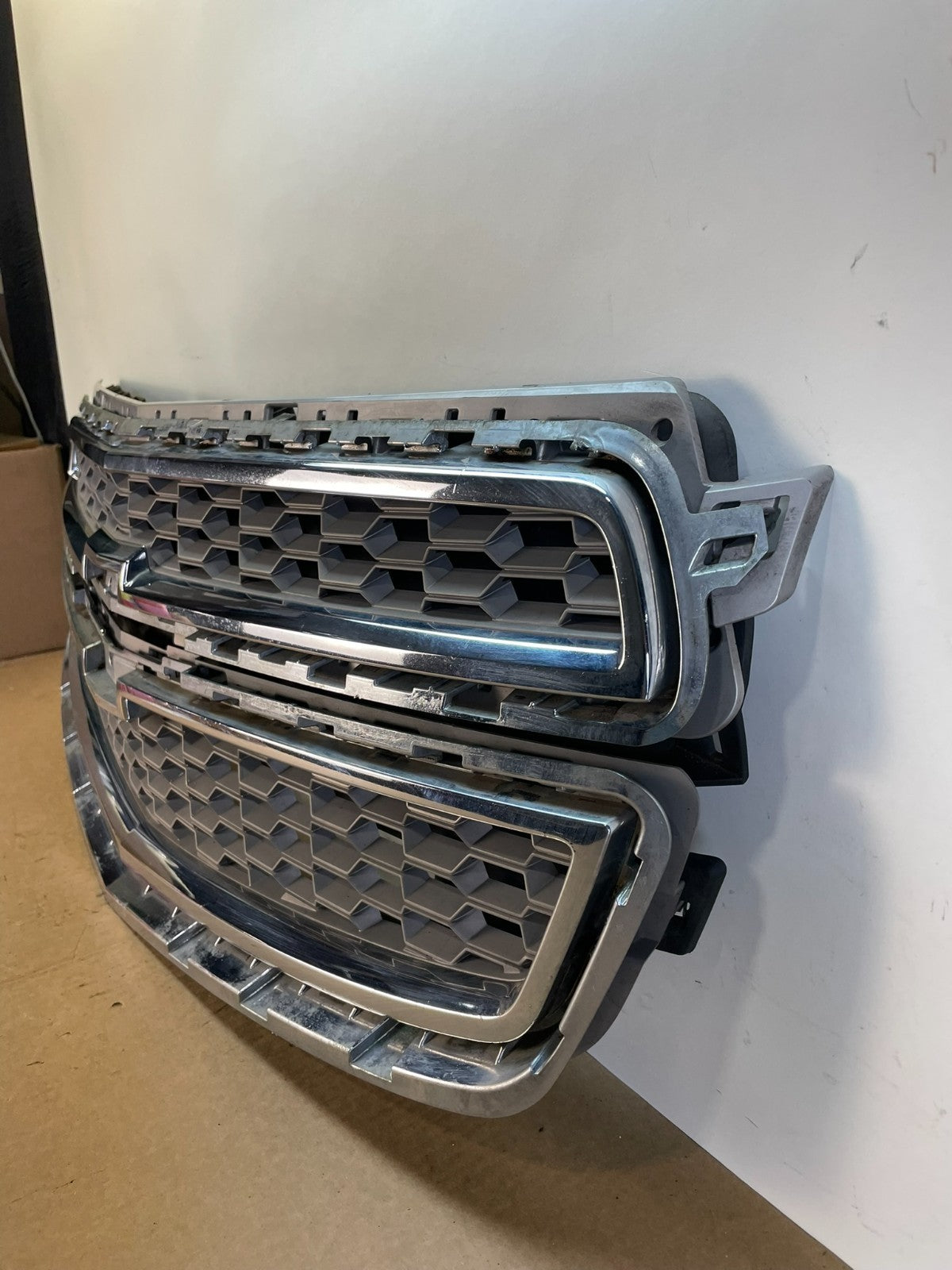 2013-2016 Chevrolet Malibu Front Lower Upper Bumper Grille Grill AH6388 DG1