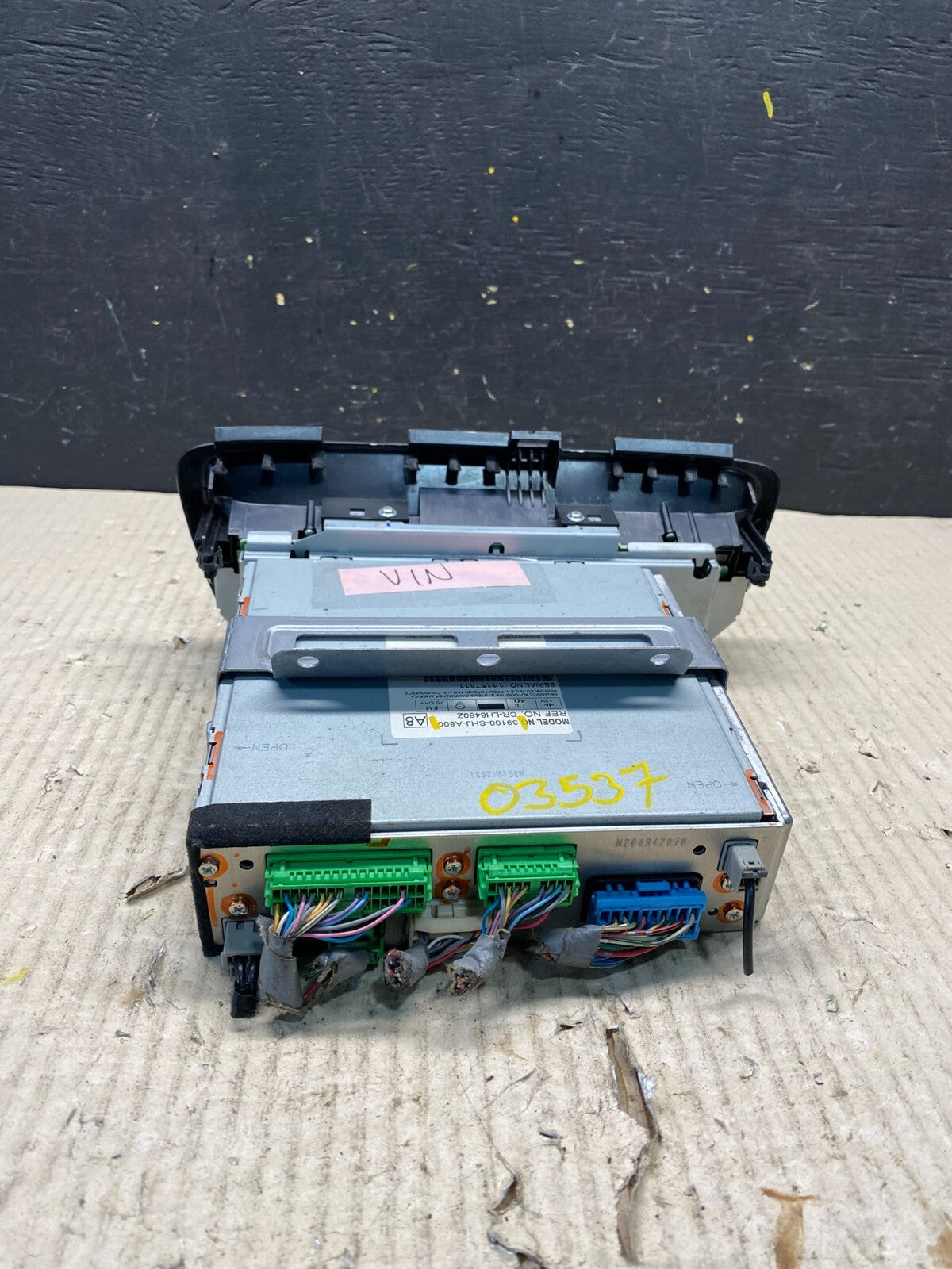 2005 to 2010 Honda Odyssey Am Fm Cd Player Radio Receiver O3537 DG3