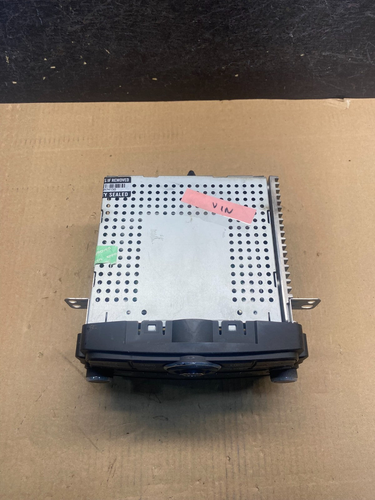 2012 2013 2014 2015 Chevrolet Sonic Dash Radio AM/FM CD Player Aux ah4784 DG4