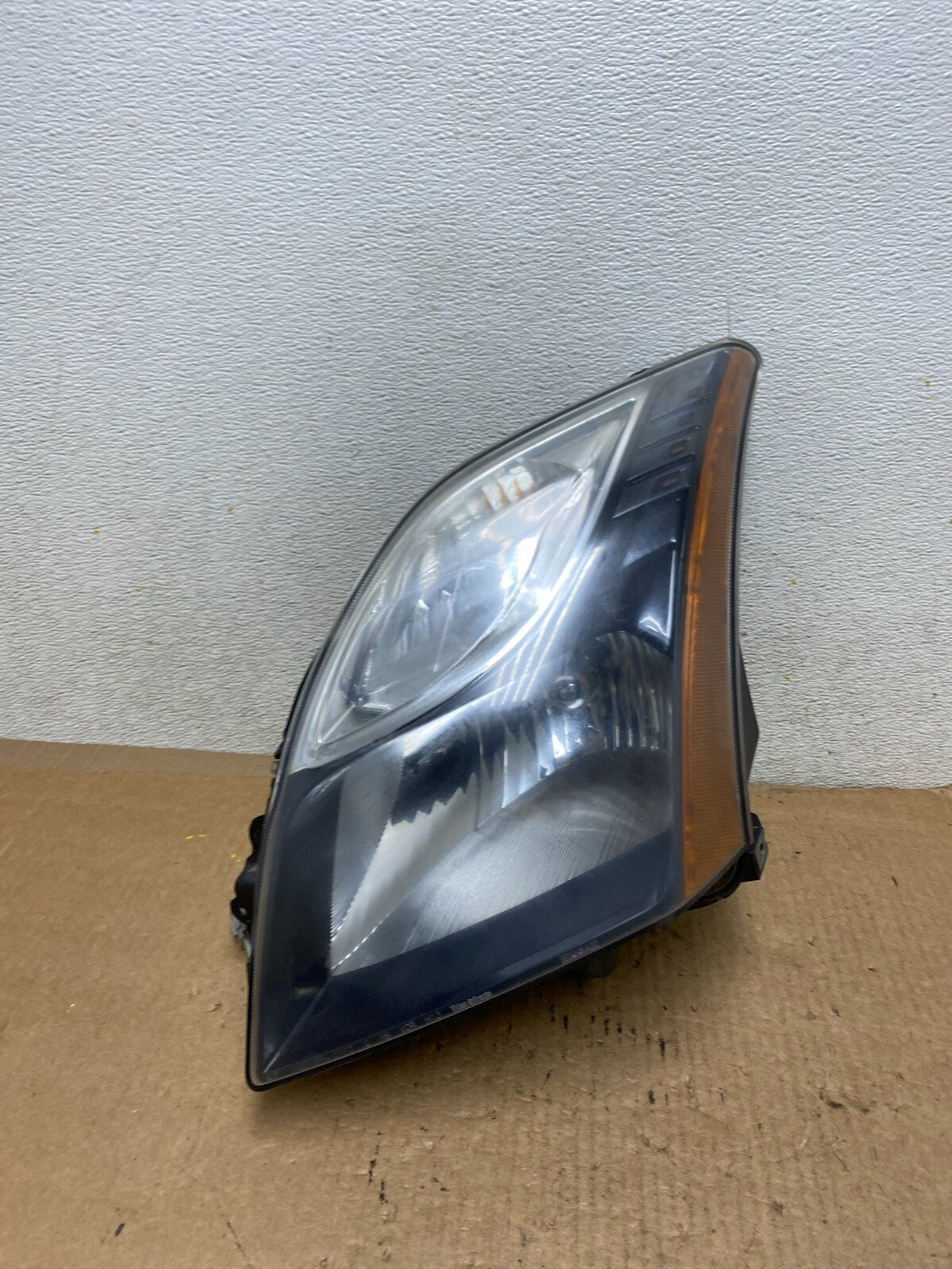 2010-2012 Nissan Sentra Halogen Left Driver LH Black Headlight L2741 DW0