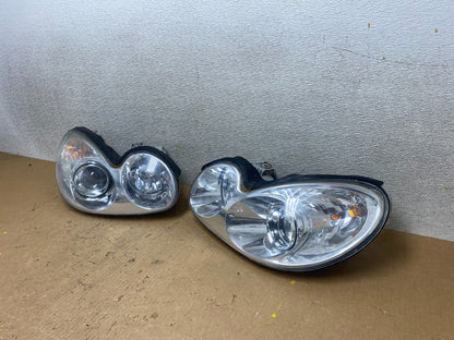 2002 - 2005 Hyundai Sonata Left+Right Headlights Halogen Oem Z7887 DW1