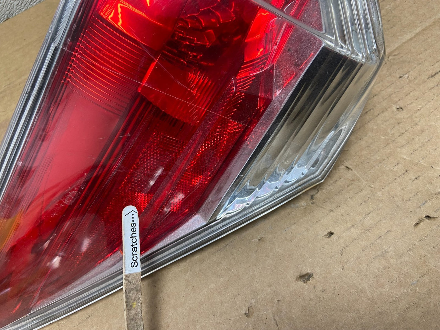 2008 to 2012 Honda Accord Sedan Tail light Left Driver LH Side TYC AB5105 DW3