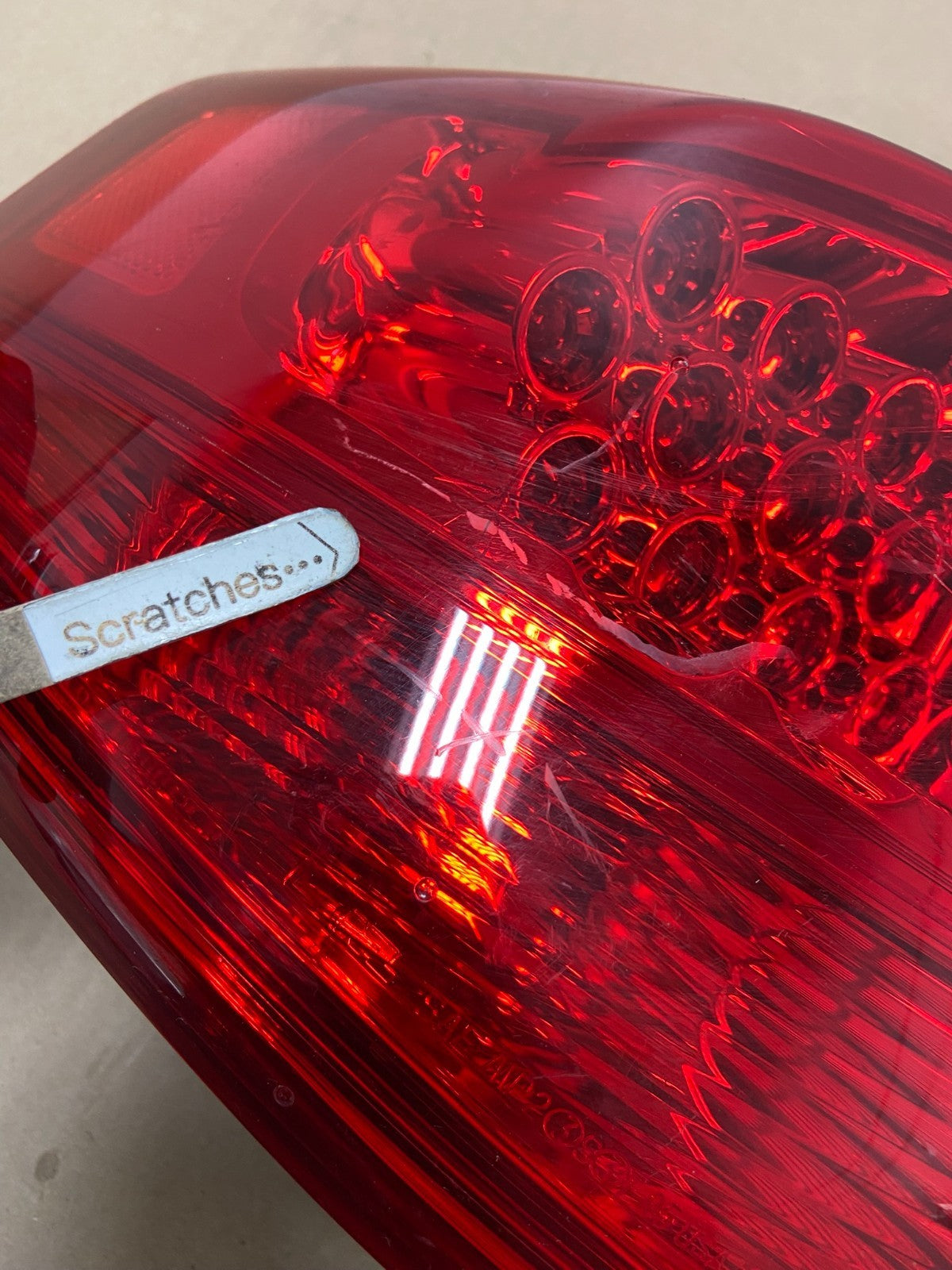 2007 2008 2009 Acura Mdx Left Driver Lh Side Tail Light AG6607 DW3