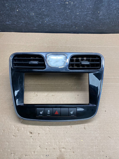 2011-2014 Chrysler 200 Dash Radio Bezel Trim Clock Hazard Bezel AG5191 DG0