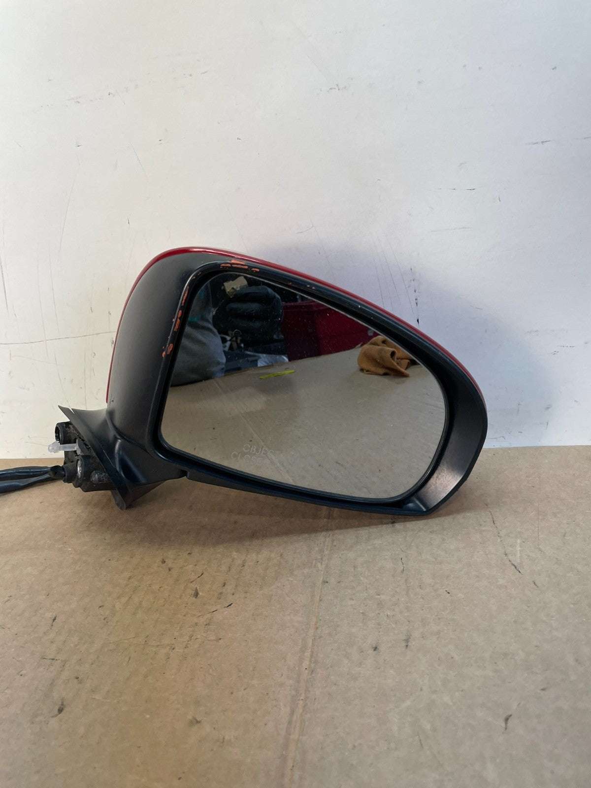 2010 to 2015 Toyota Prius Right Passenger RH Side View Door Mirror AH6376 DG9