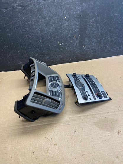 2007 to 2010 Infiniti G37 Radio Player Climate Control Panel Bezel ah3550 DG1