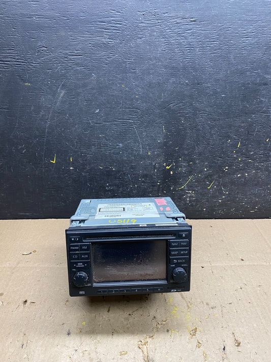 2011 to 2012 Nissan Rogue AM FM XM Radio CD Player Screen Receiver u5119 DG0