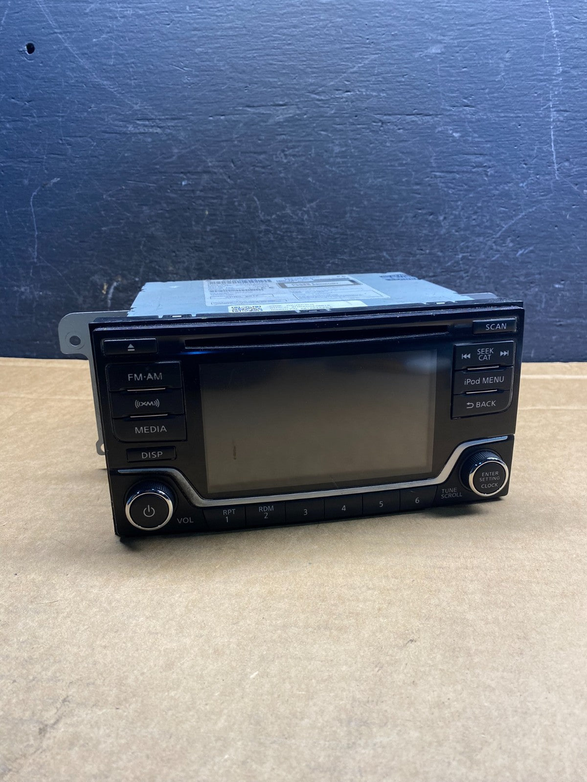 2017 to 2019 Nissan Sentra Radio Camera AM/FM Screen Display AD7567 DG0