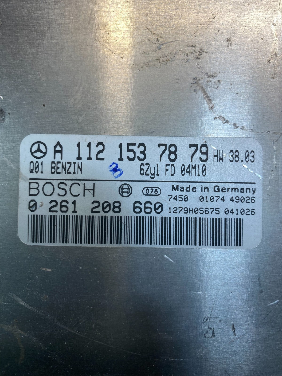 1999 to 2005 Mercedes E320 CLK320 Engine Control Unit ECU Module AC0647 DG2