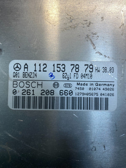 1999 to 2005 Mercedes E320 CLK320 Engine Control Unit ECU Module AC0647 DG2