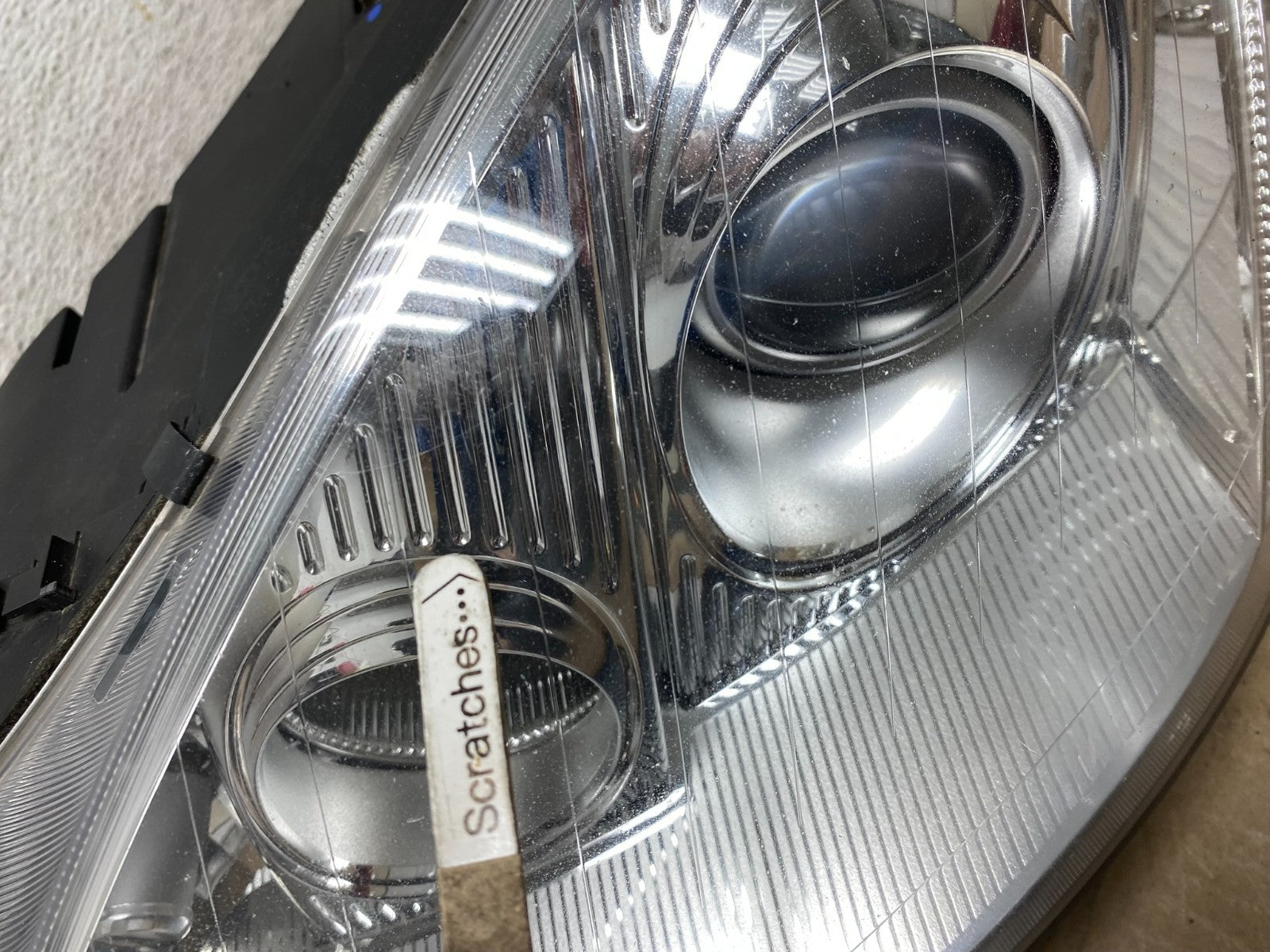 Xenon HID 2007 to 2009 Mercedes S-Class Left Driver LH Headlight AE6697 DW3