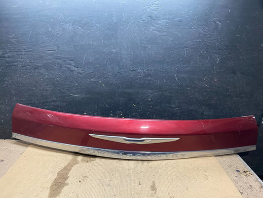 2011 to 2016 Chrysler Town & Country Tailgate Trim w/ Camera Panel OEM X3337 DG0