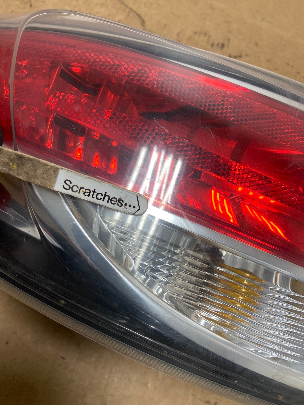 2009 - 2013 Mazda 6 Left Driver LH Side Tail Light AD4782 LK3