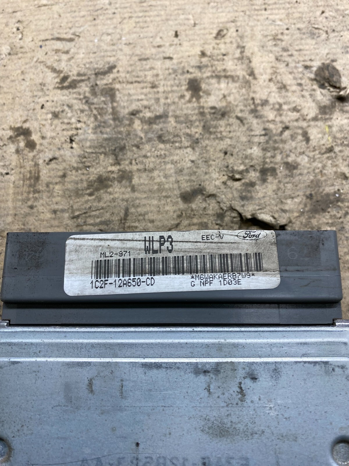 2000 2001 Ford Van E150 E250 4.2L Engine Control Module 1C2F-12A650-CD N6958 DG3