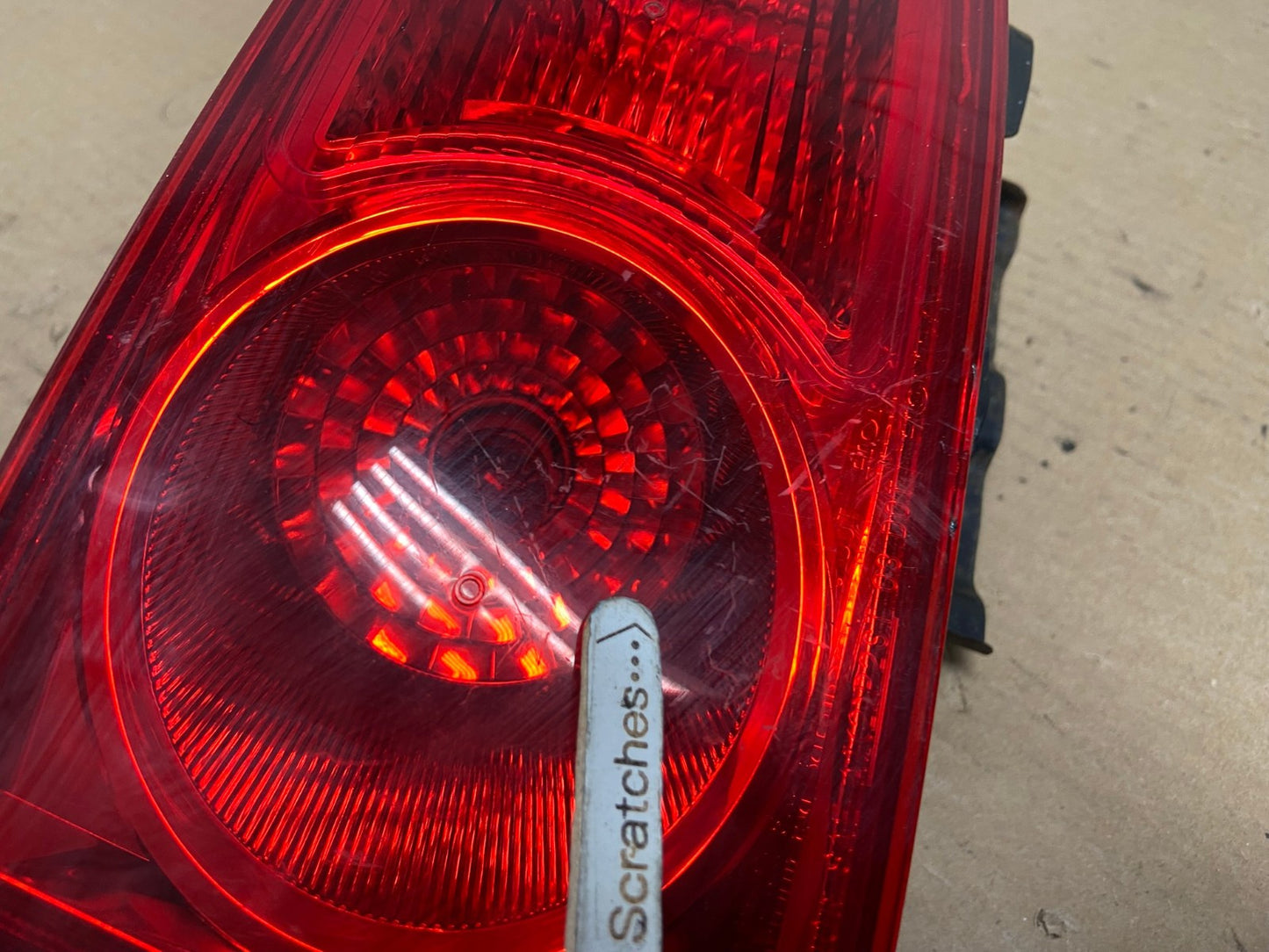 2006 2007 2008 Acura Tsx Sedan Right Passenger Tail Light AG7941 LK3