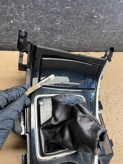 2014-2016 Infiniti Q50 Front Center Console Cup Shifter Bezel Trim af2332 DG3