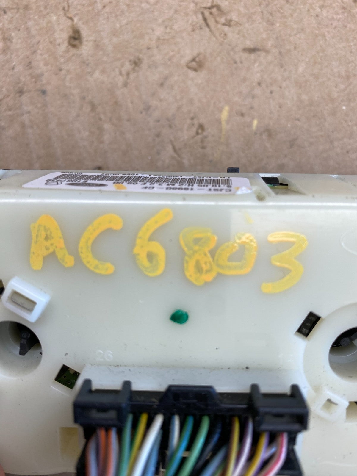 2013 2014 2015 Ford Escape Ac Heater Climate Control Temperature AC6803 DG6