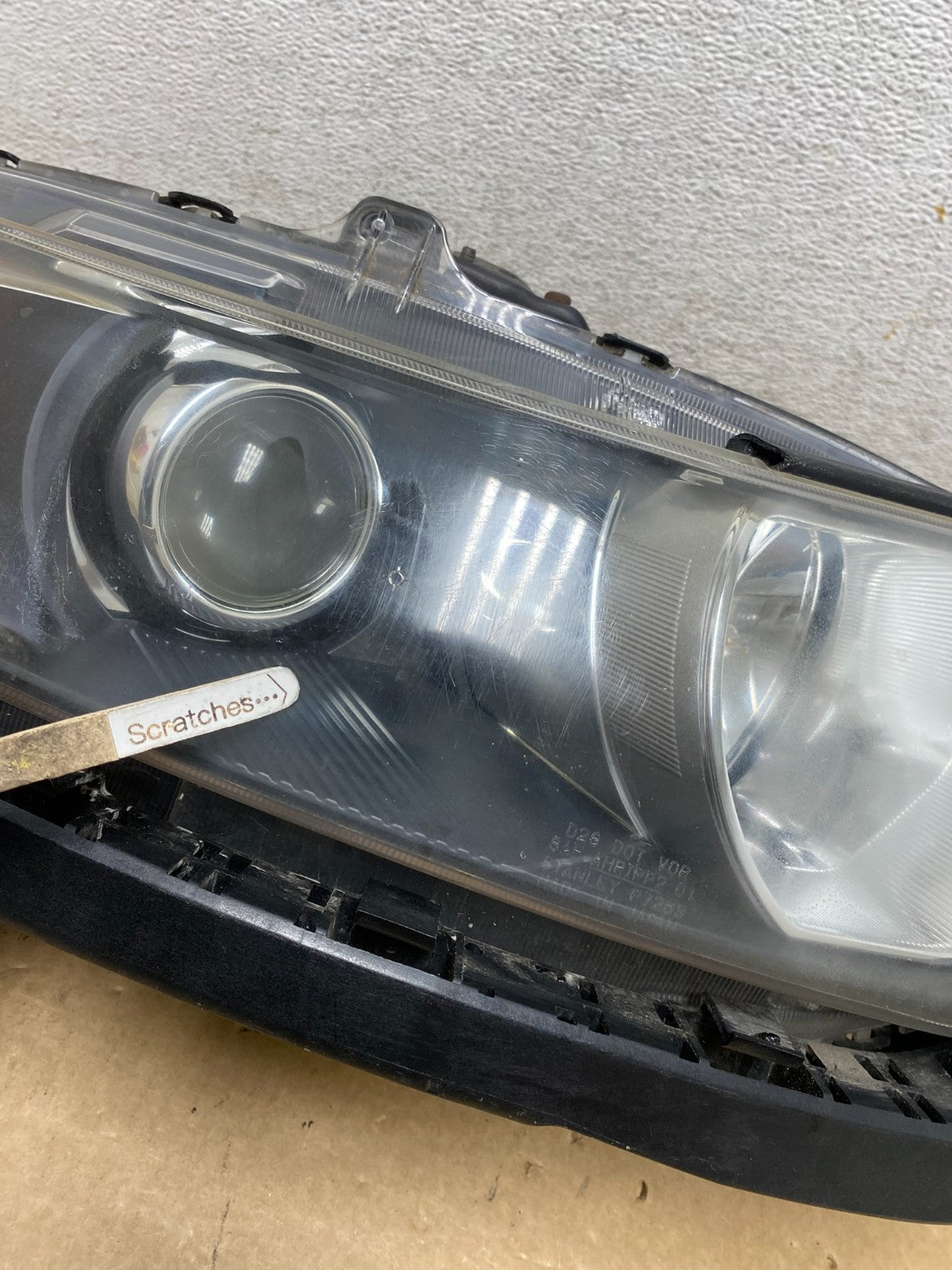 2009-2014 Acura TSX Right Passenger RH Xenon HID Headlight AF9945 DW3