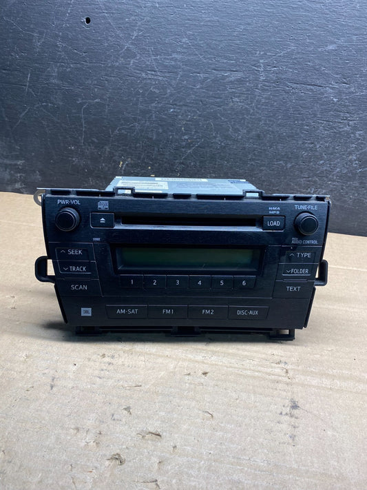 2010-2011 Toyota Prius gen3 Radio Stereo Receiver Aux Disc CD Player AG37910
