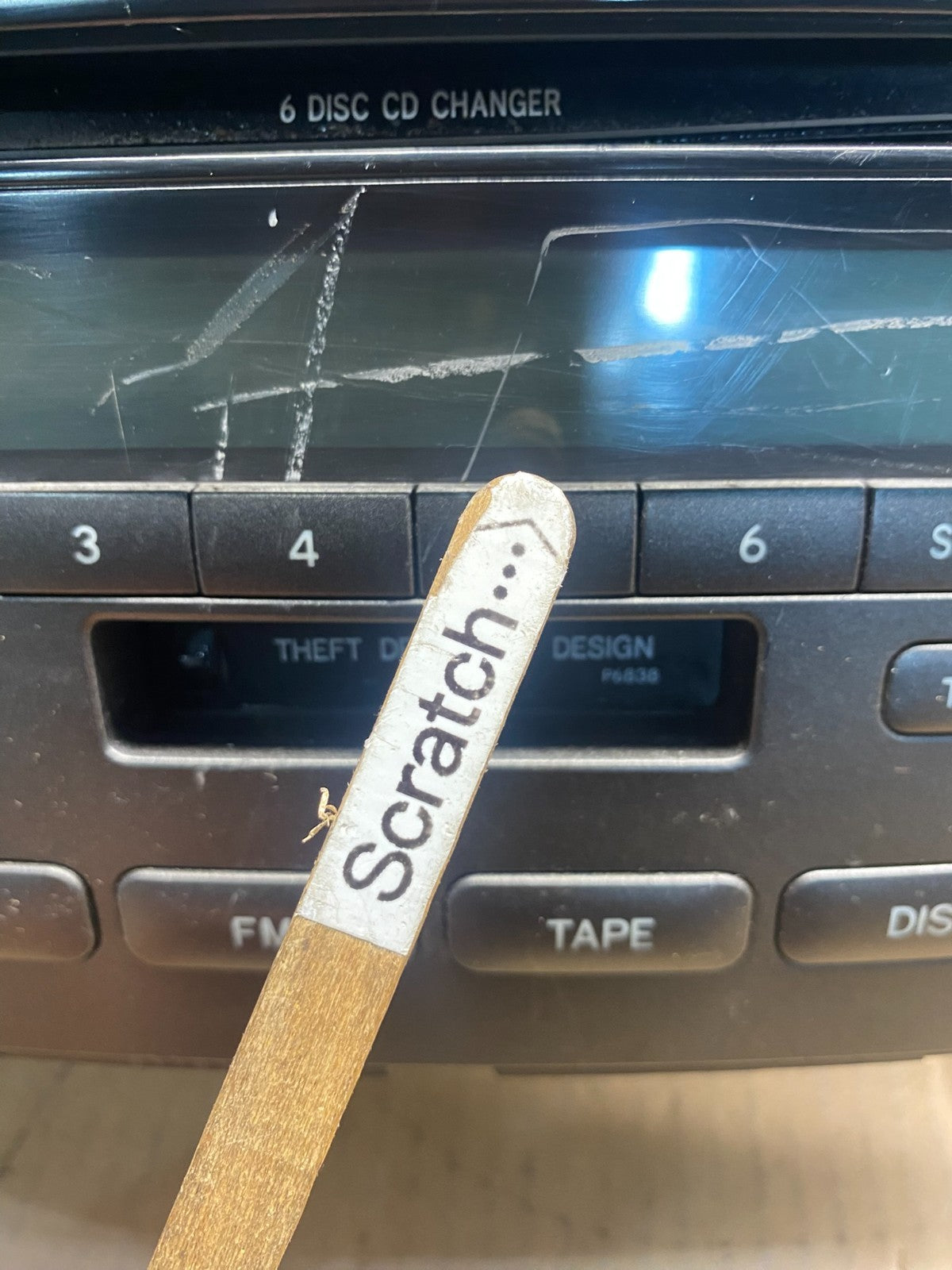 2004 to 2006 Lexus ES330 Es300 Radio Receiver Tape CD Air Vent AE7709 DW1