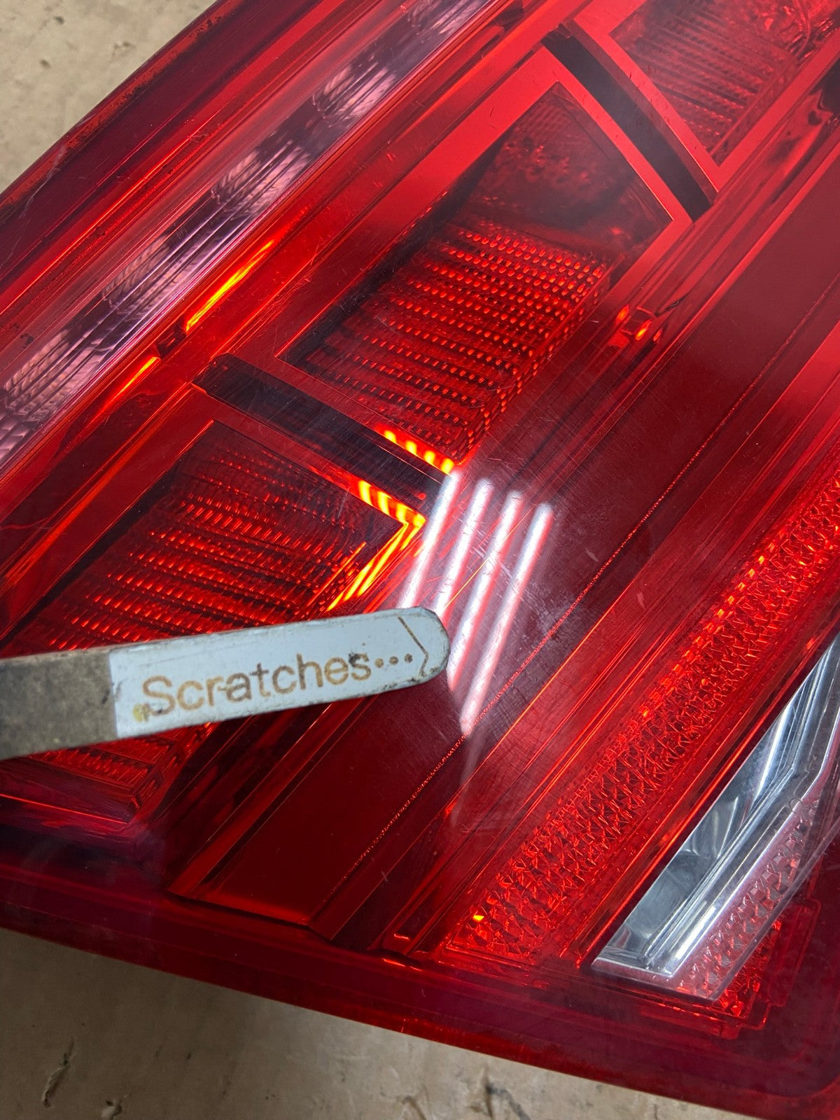 2011 to 2014 Audi A8 Sedan Left Driver LH LED Inner Tail Light AI5562 LK3