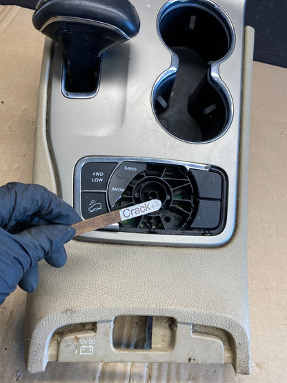 2014-2015 Jeep Grand Cherokee Center Console Shifter Cup Holder Bezel ab8802 DG3