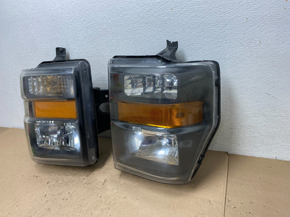 2008 to 2010 Ford F250 Super Duty Left+Right Side Headlights AG6791 DW1