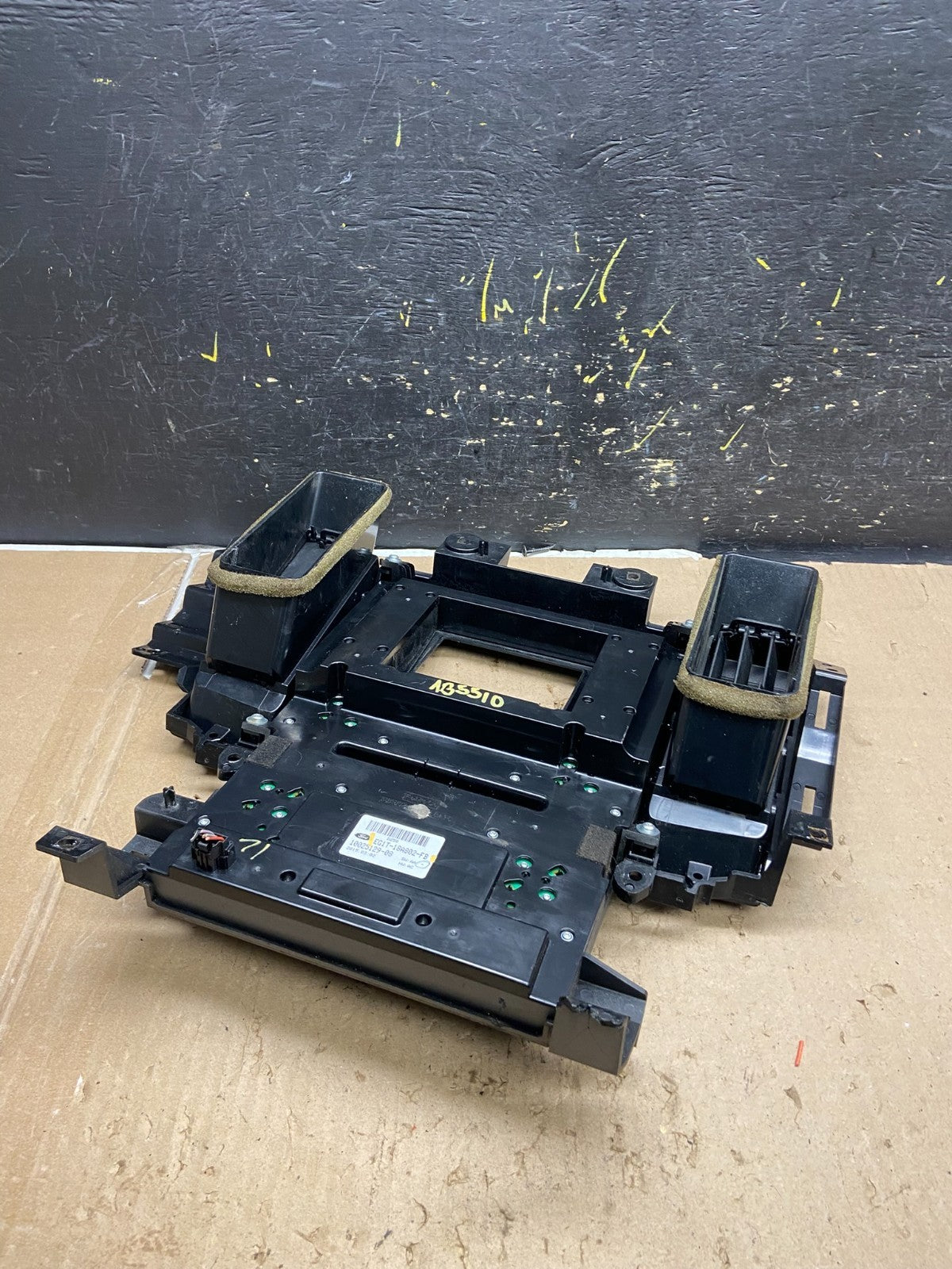 2010-2012 Ford Taurus Front Center Console Climate Radio Control Panel AB5510 DG6