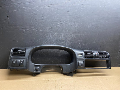 1998 to 2002 Isuzu Rodeo Dash Cluster, AC Bezel/trim Black AC66000
