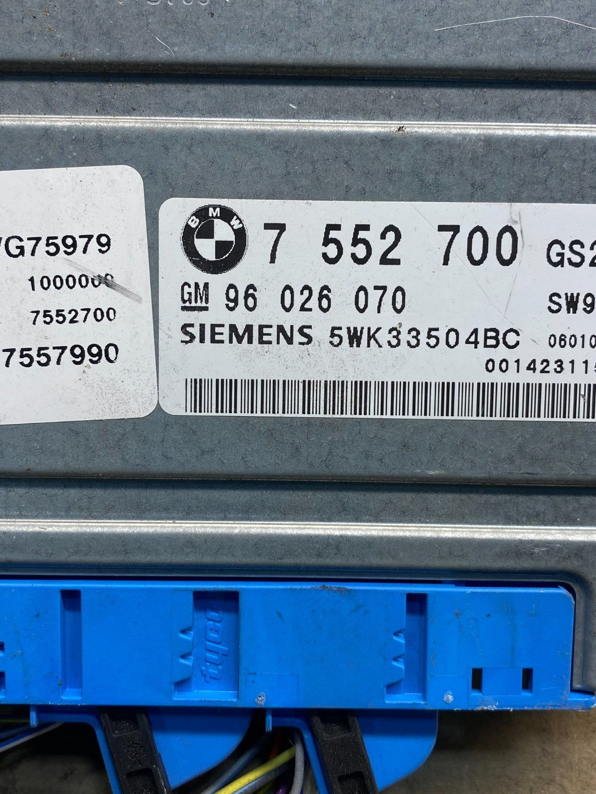 2004 2005 2006 Bmw X5 TCM TCU Transmission Computer Unit 7552700 ag7069 DG2