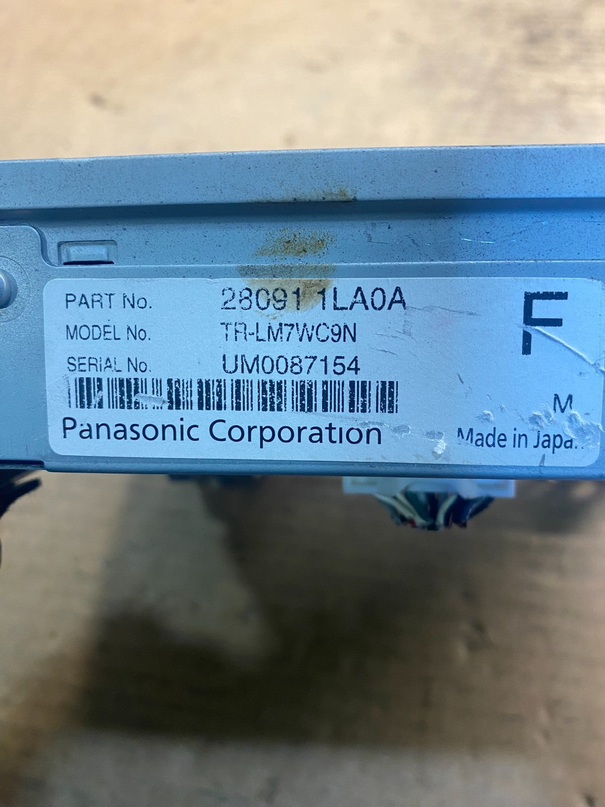 2011 - 2013 Nissan Pathfinder Radio Display Info Navigation Screen aa1828 DG4