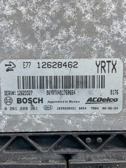 2008 Cadillac Srx Engine Computer Ecu Pcm Ecm Pcu AG7520 DG2