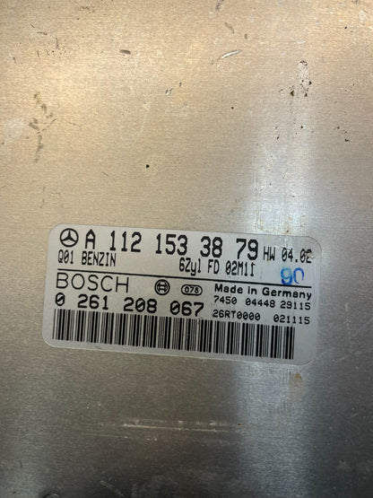 2001 to 2005 Mercedes E320 CLK320 Engine Control Unit ECU Module s7999 DG3