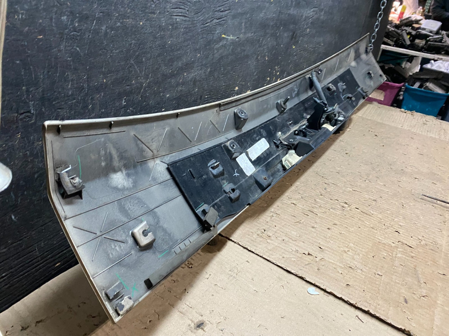 2011 to 2018 Dodge Grand Caravan Tail Gate Trim Molding With Camera OEM X0131 DG10