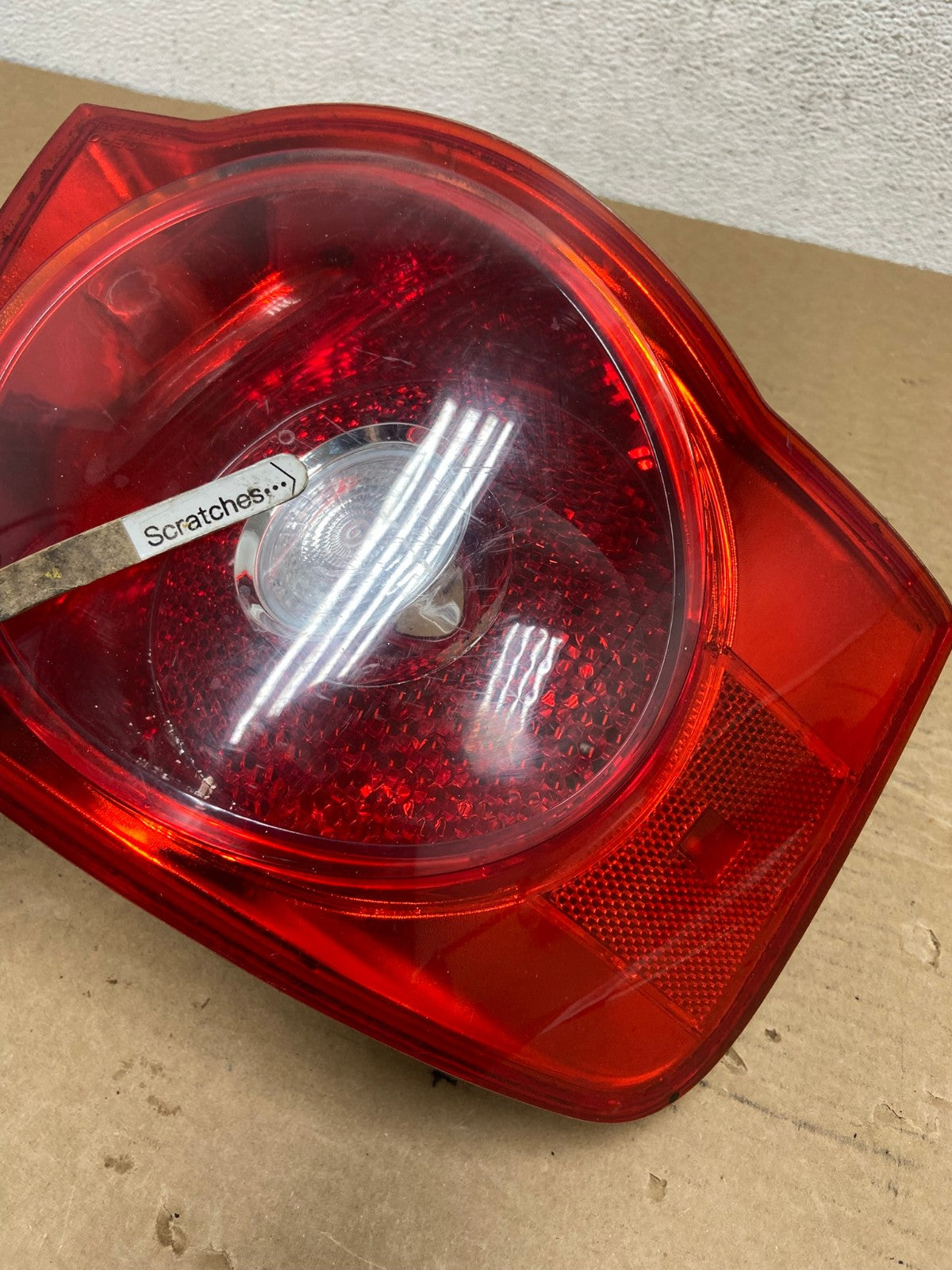 2005-2007 Volkswagen Jetta Sedan Left Driver Side Tail Light DEPO AD3832 LK3