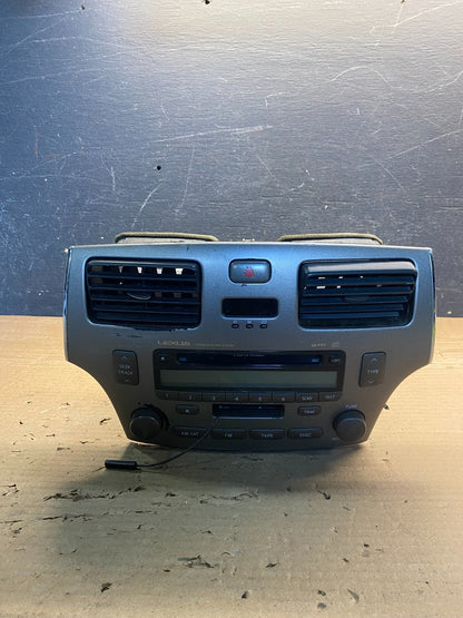 2002-2006 Lexus ES330 Es300 Radio Receiver Tape CD Air Vent Bezel OEM AA3186 DG0