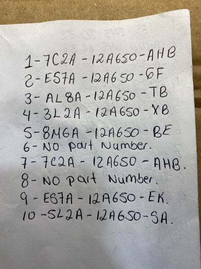 Mix of 10 Ford ECM Engine Computer Module AC79642