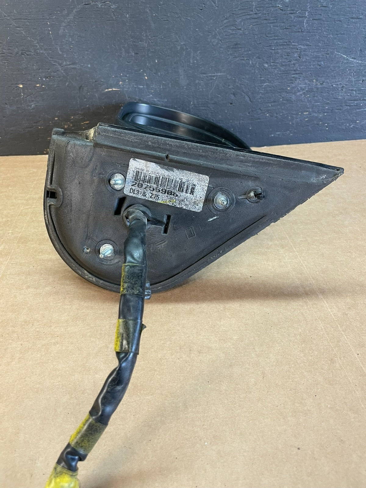2007 to 2008 Gmc Yukon Left Driver LH Side View Door Turn Mirror AE3797 DW4