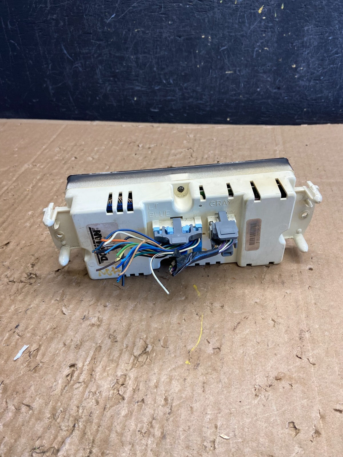 2003 to 2006 Chevrolet Silverado HVAC Heater Climate Control Module AD69364