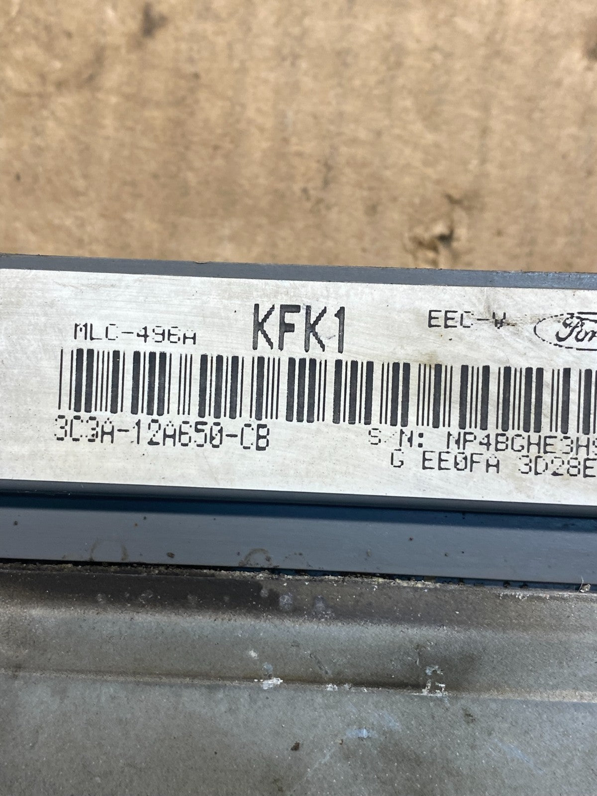 2003 Ford F250 350 SD ECM Engine Computer Module 3c3a-12a650-cb AE6417 DW2