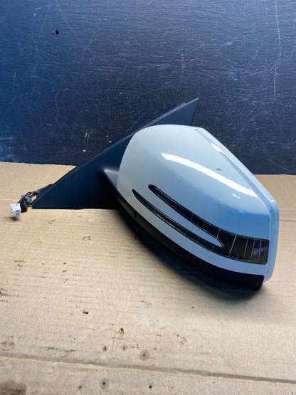 2012- 2014 Mercedes C300 C-Class Left Driver Blind Spot Door Mirror AE8116 DG2