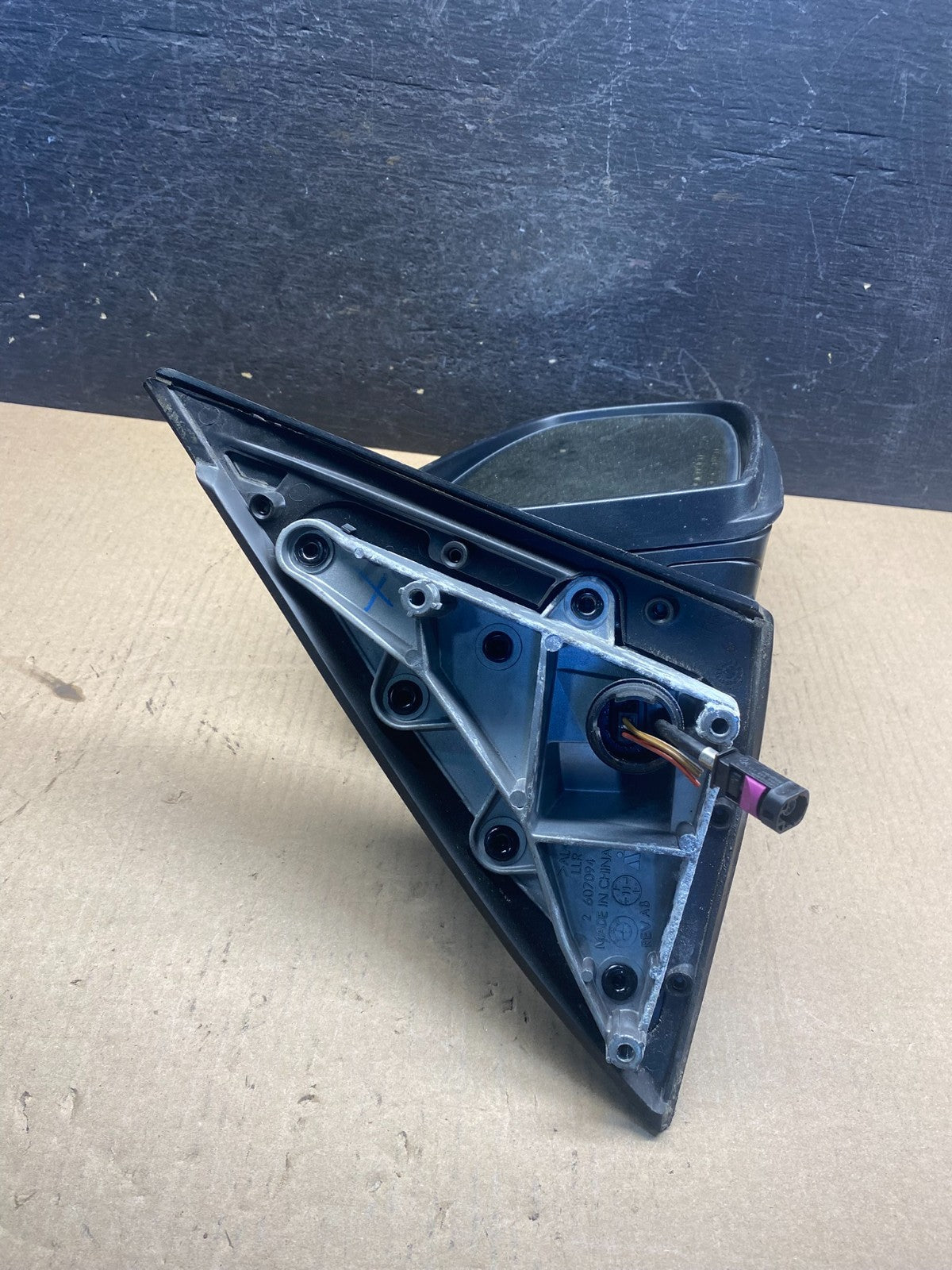 2007 to 2013 BMW X5 Right Passenger RH Side View Door Camera Mirror AH4383 DG4