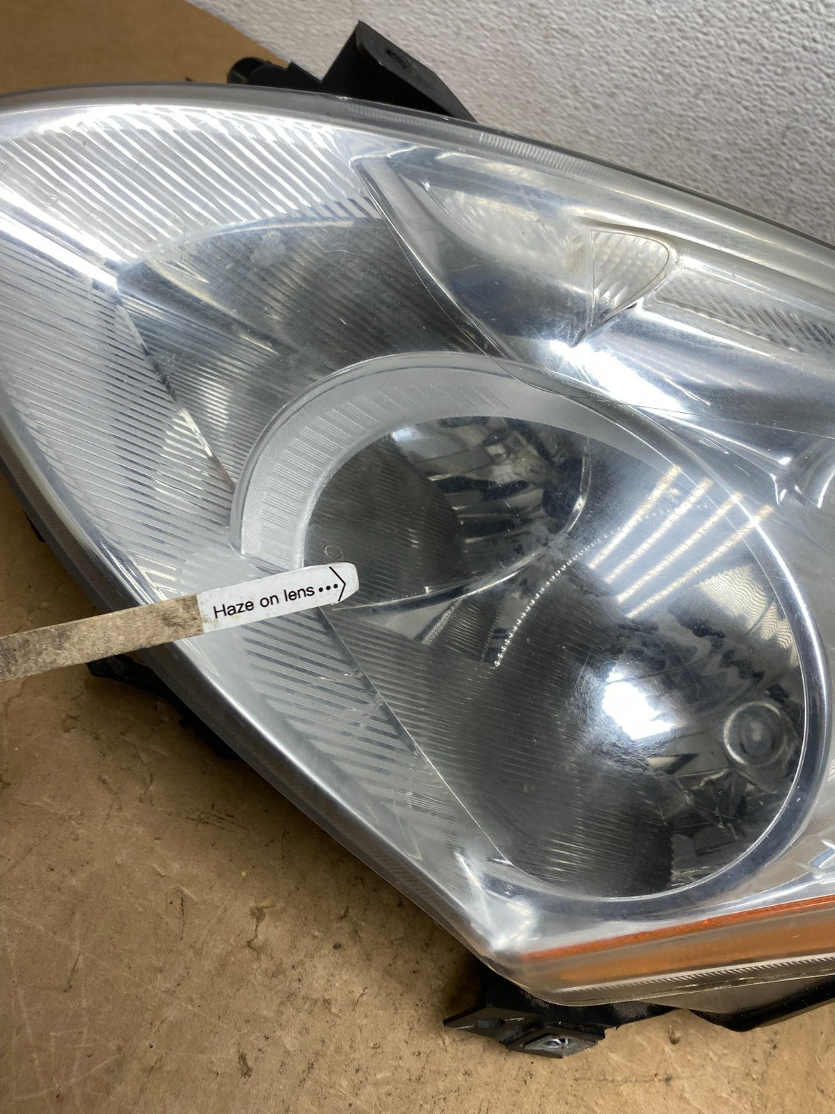 Sedan 2010 2011 2012 Nissan Altima Left Driver Side Headlight AD1424 DW5