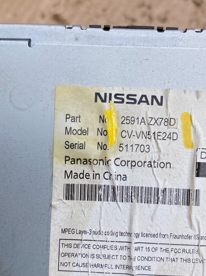 2010 to 2014 Nissan Maxima Radio Stereo Audio CD Player Receiver v1694 DG5