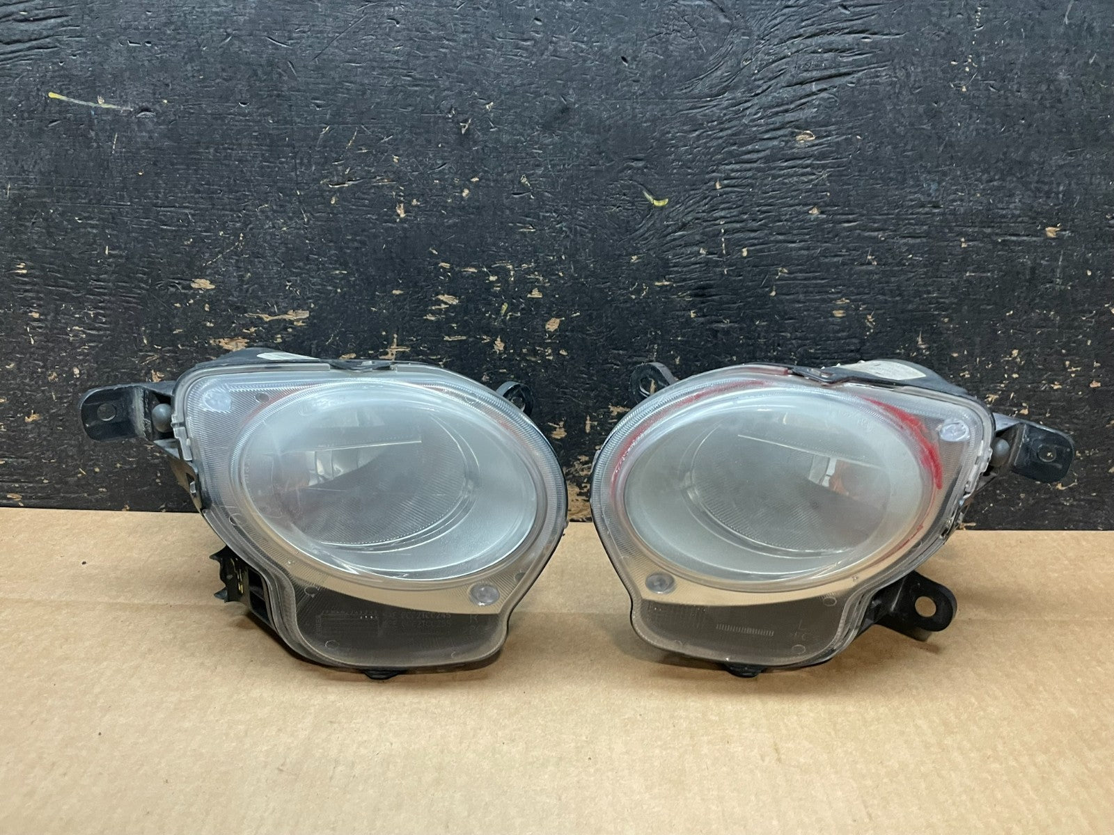 2012 to 2017 Fiat 500 Front Left+Right Set Turn Signal aa9000  DG0