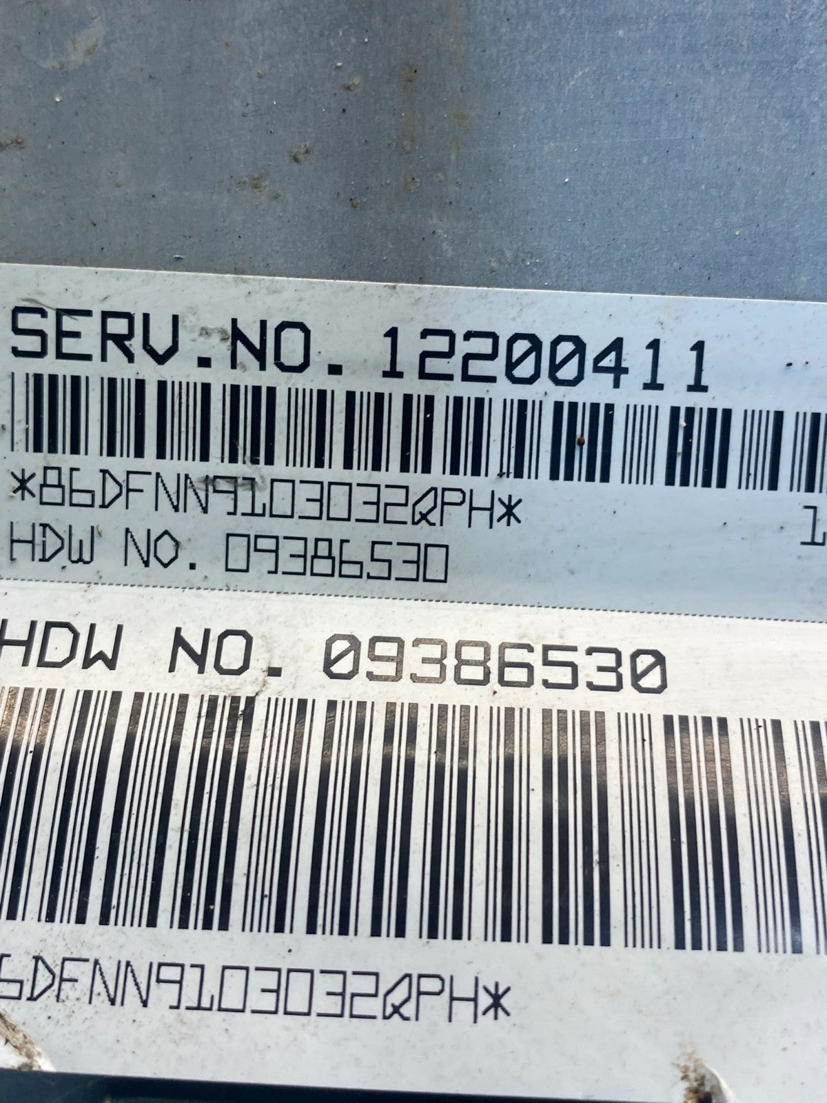 2001-2002 Silverado Tahoe Engine Computer Module 12200411 ECM ECU AE2187 DW2