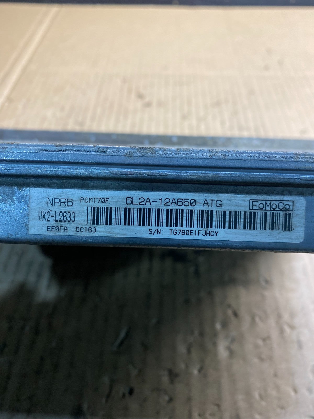 2006 to 2007 Ford Explorer Mountaineer ECU ECM Engine Control Module AB2737 DG2